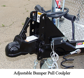 Adjustable Bumper Pull Coulpler